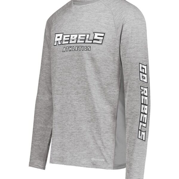 Youth Electrify Long Sleeve Tee Powered by Coolcore(r) Thumbnail