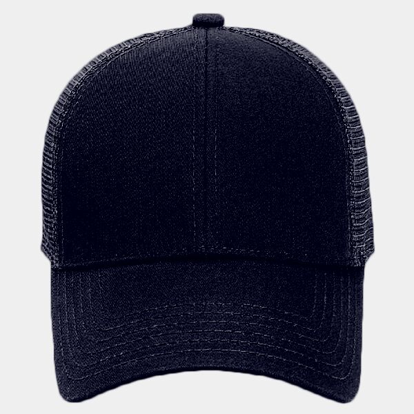 OTTO CAP 6 Panel Low Profile Mesh Back Trucker Hat Thumbnail