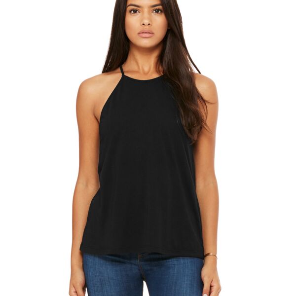 Bella + Canvas Ladies' Flowy High Neck Tank Thumbnail