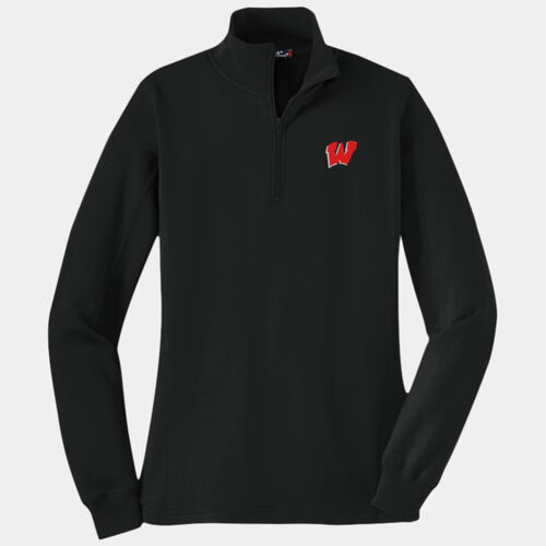 Wells - Ladies 1/4 Zip Sweatshirt Thumbnail